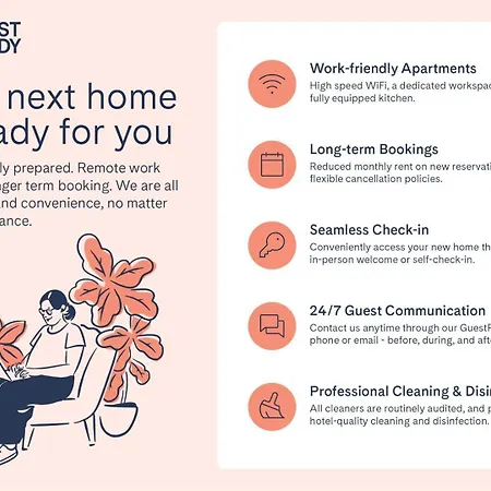 Guestready - Cityhomes Delight شقة *